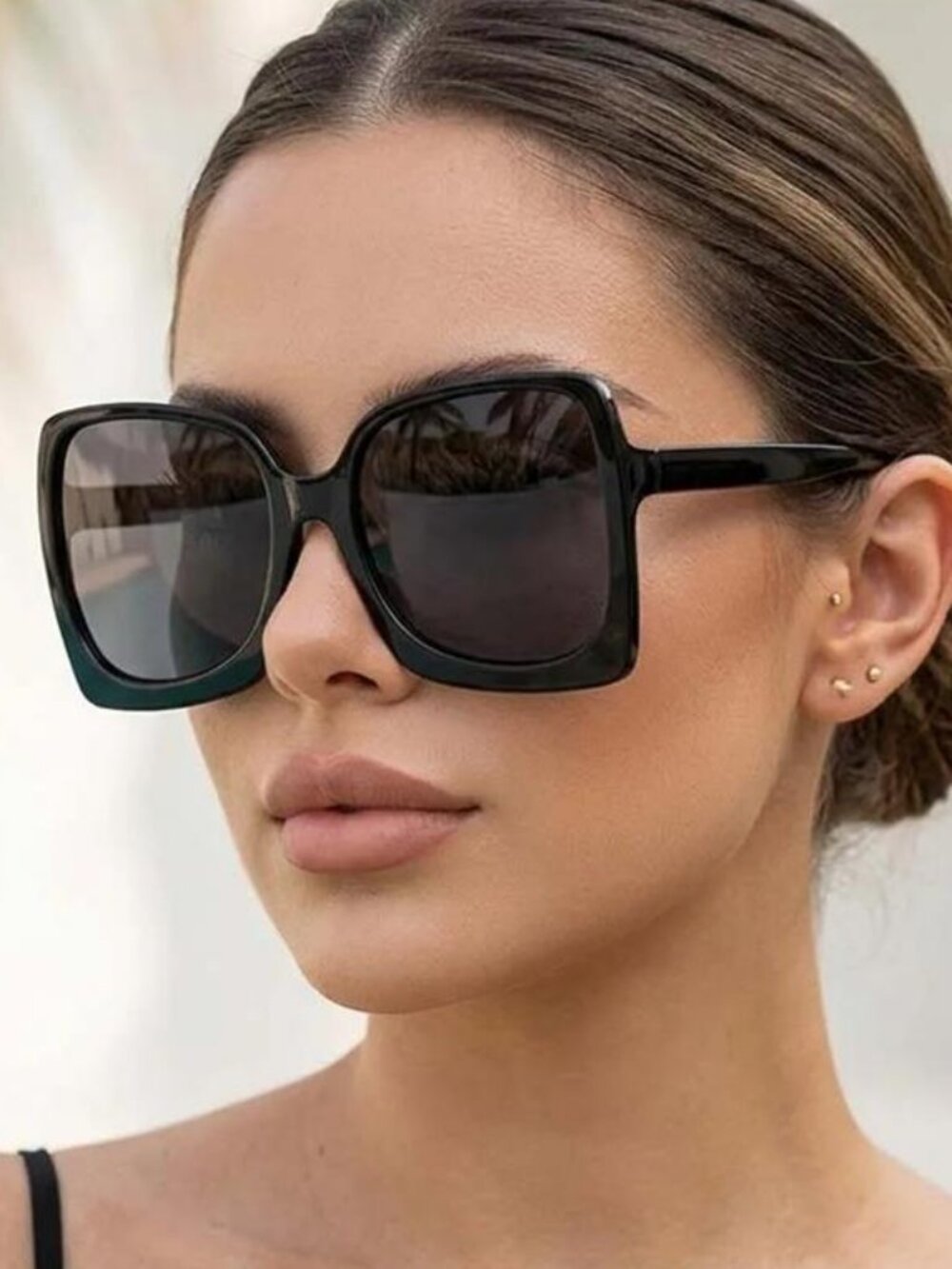 Vintage Square Sunglasses